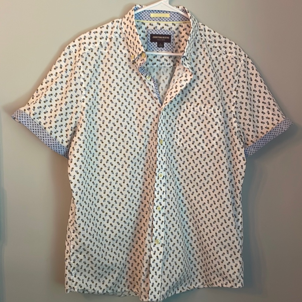 Johnston and Murphy Pineapple shirt